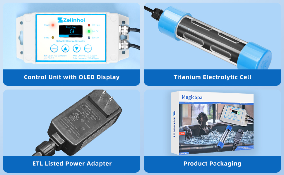 Self-cleaning reverse polarity technology demonstration on salt chlorinator