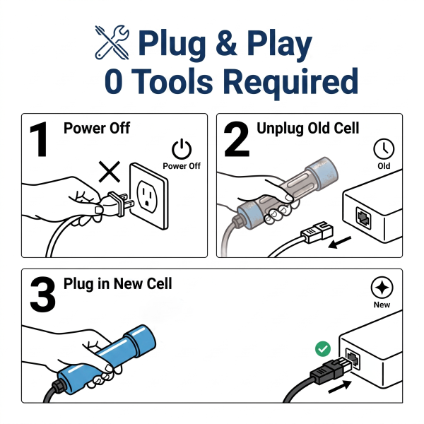 Zelinhol Salt Cell - Easy Installation Zelinhol Salt Cell - Easy Installation