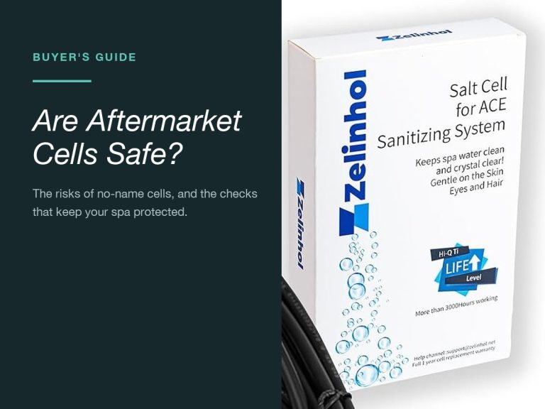 Split banner: Zelinhol box photo beside the headline Are Aftermarket Cells Safe?